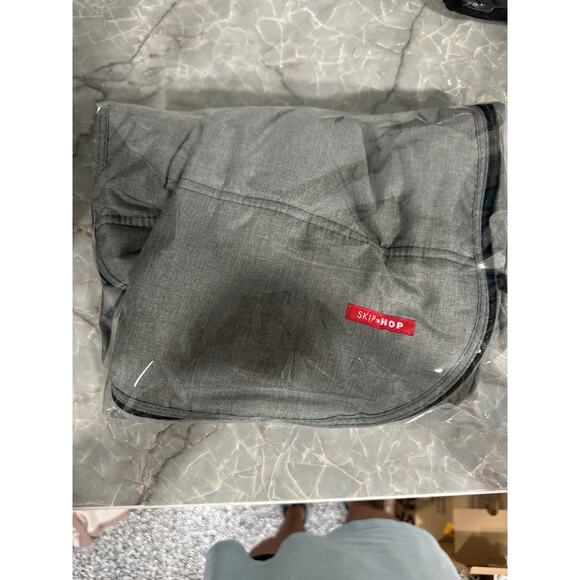 Skip Hop Winter Car Seat Cover, Stroll & Go, Heather Grey - Picture 5 of 6